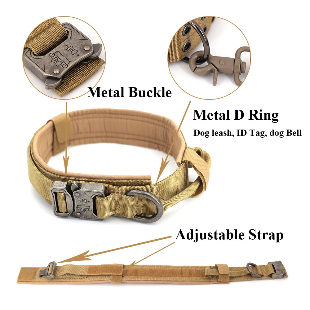Adjustable Dog Training Collar And Leash Set