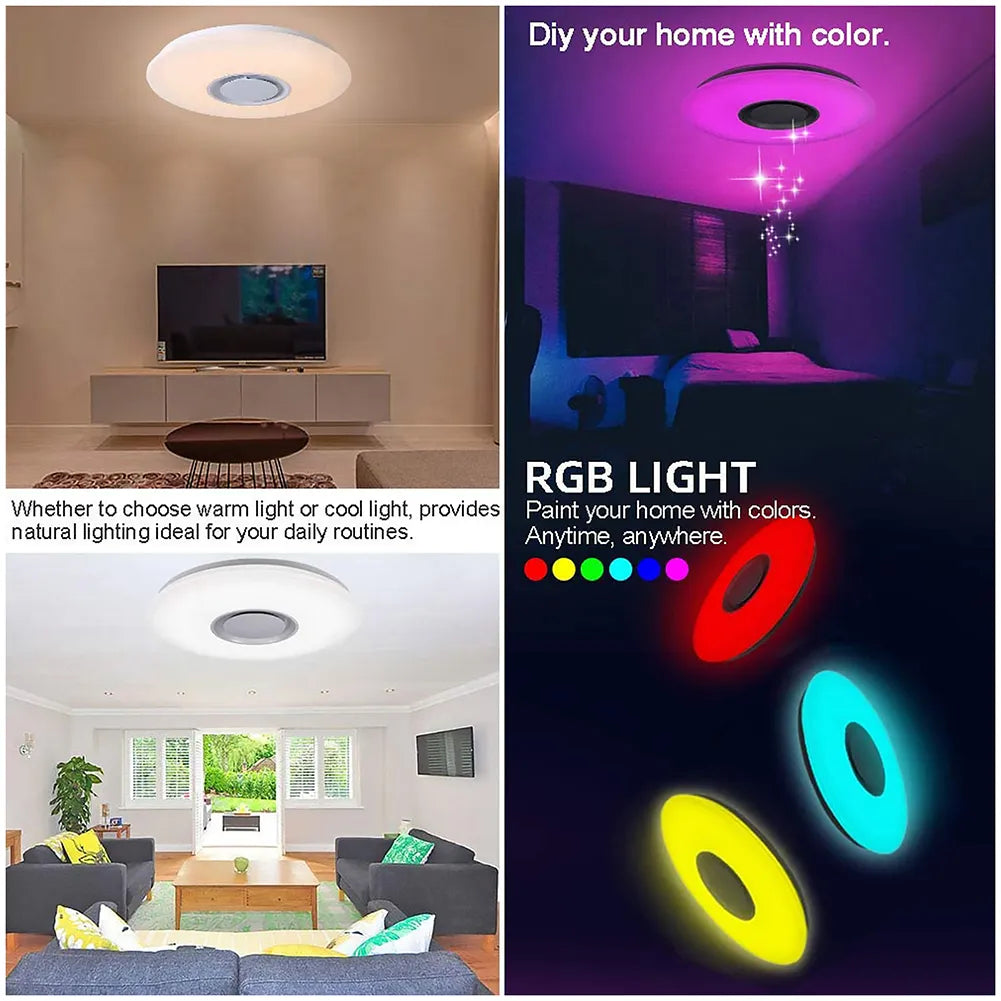 Intelligent LED Lamp with Speaker