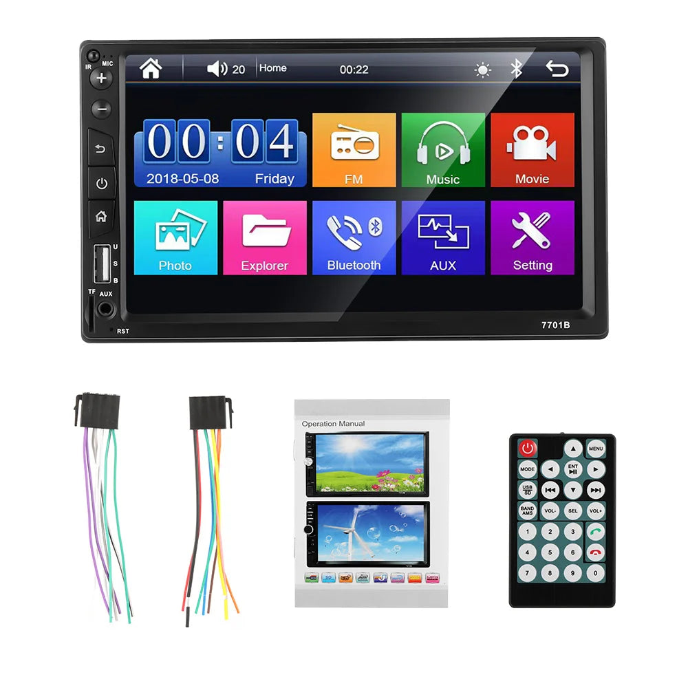HD Touch Screen Bluetooth Multimedia Car Stereo For Ford Nissan Opel Toyota
