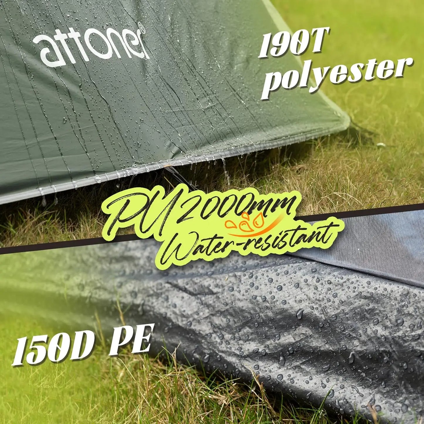 Lightweight Waterproof 1-2 Person Tent for Camping,