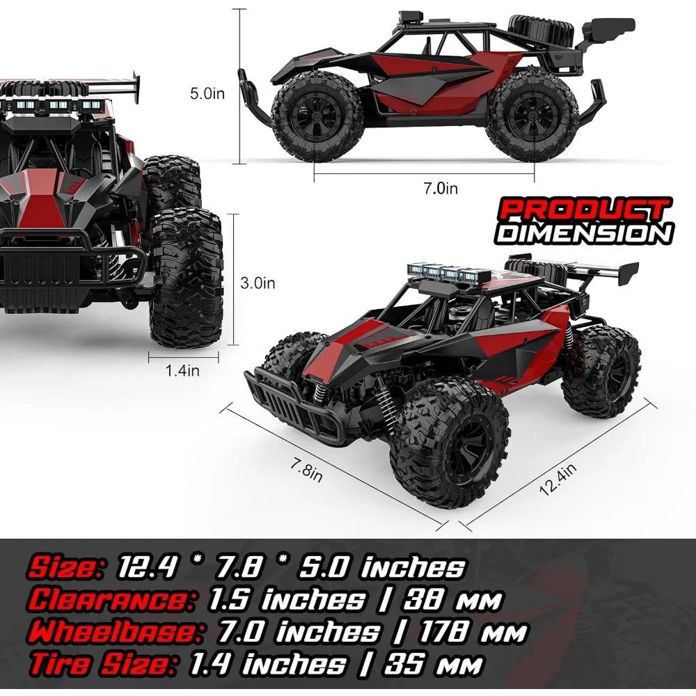 RC Cars Toy 2.4GHz High Speed 33KM/H