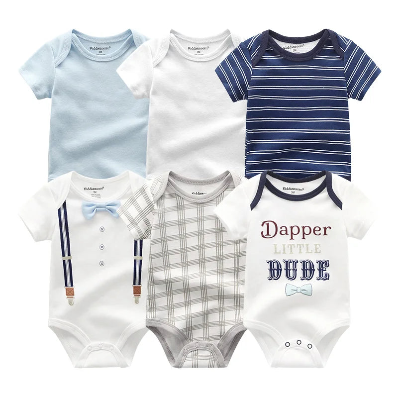 Baby Girl Jumpsuits 6Pcs