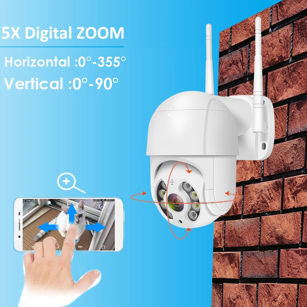 5MP  Wireless IP Outdoor Security Camera