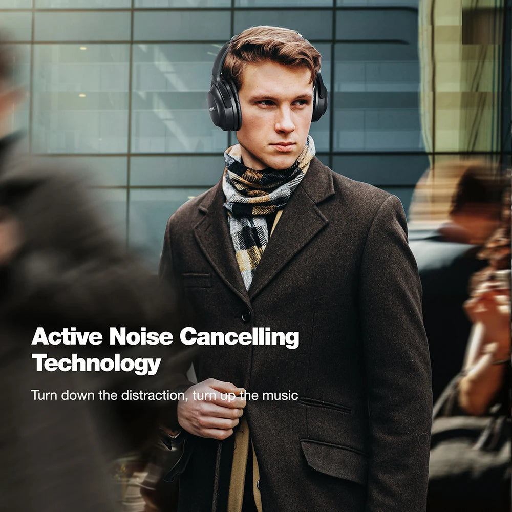 Active Noise Cancelling Wireless Headphones