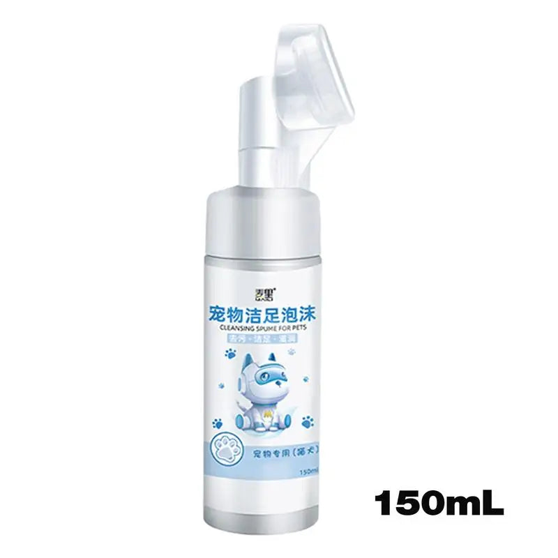 Pet Paw Cleaning Foam Waterless Shampoo