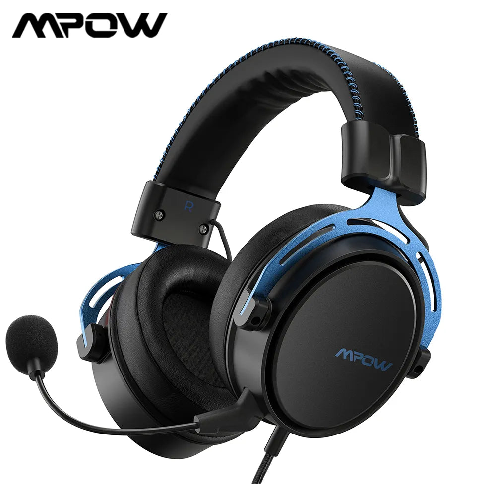 Gaming Wired Headset, 3D Sound, Noise Canceling Mic for PS4