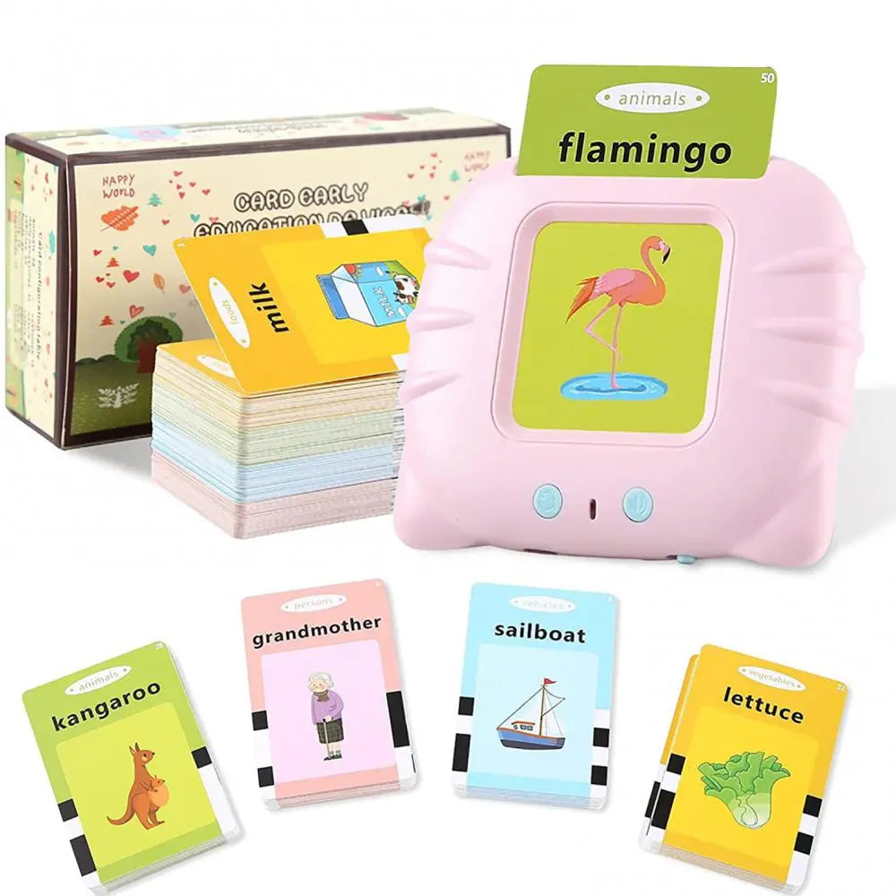 Educational Learning Talking Flash Cards Kindergarten1~5PCS