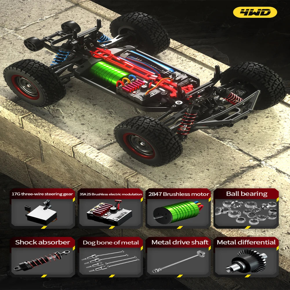 Remote Control High Speed Drift Monster Truck