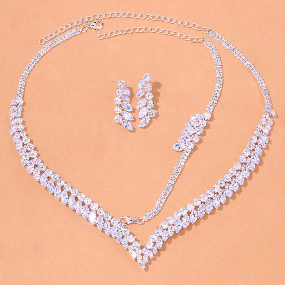 Crystal Bridal Jewelry Sets