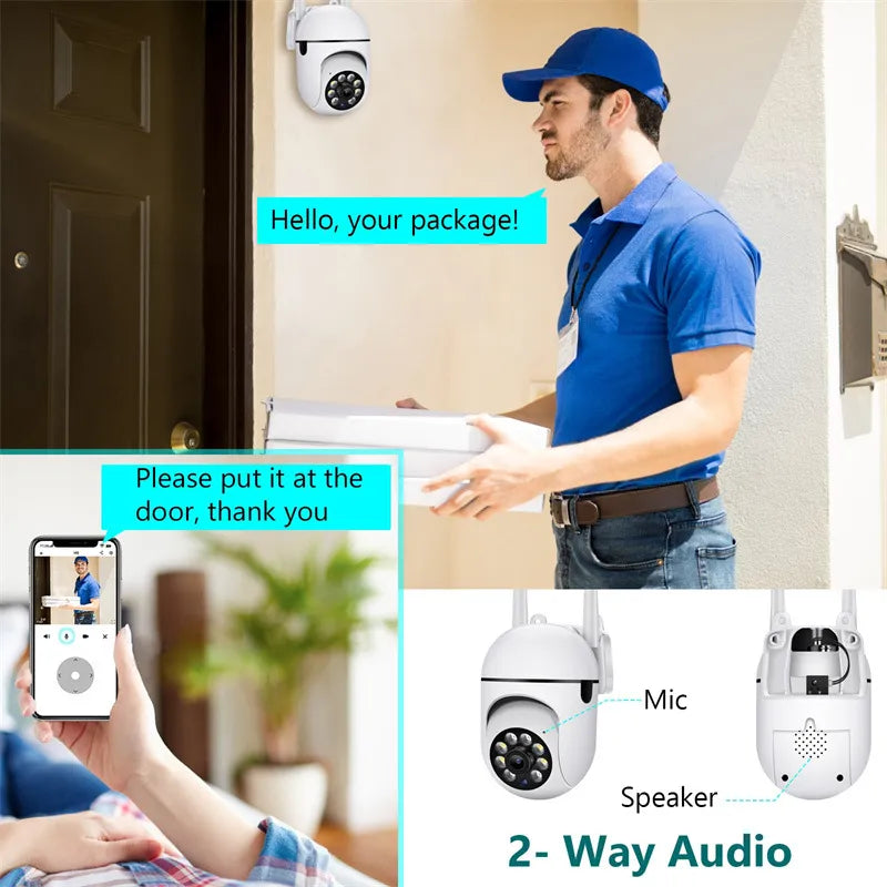 5G 1080P HD WiFi  Wireless Surveillance Cameras 2MP