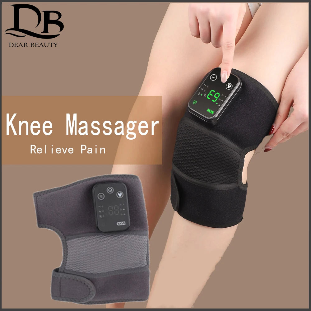 Rechargeable Hot Compress Vibration Knee Massager