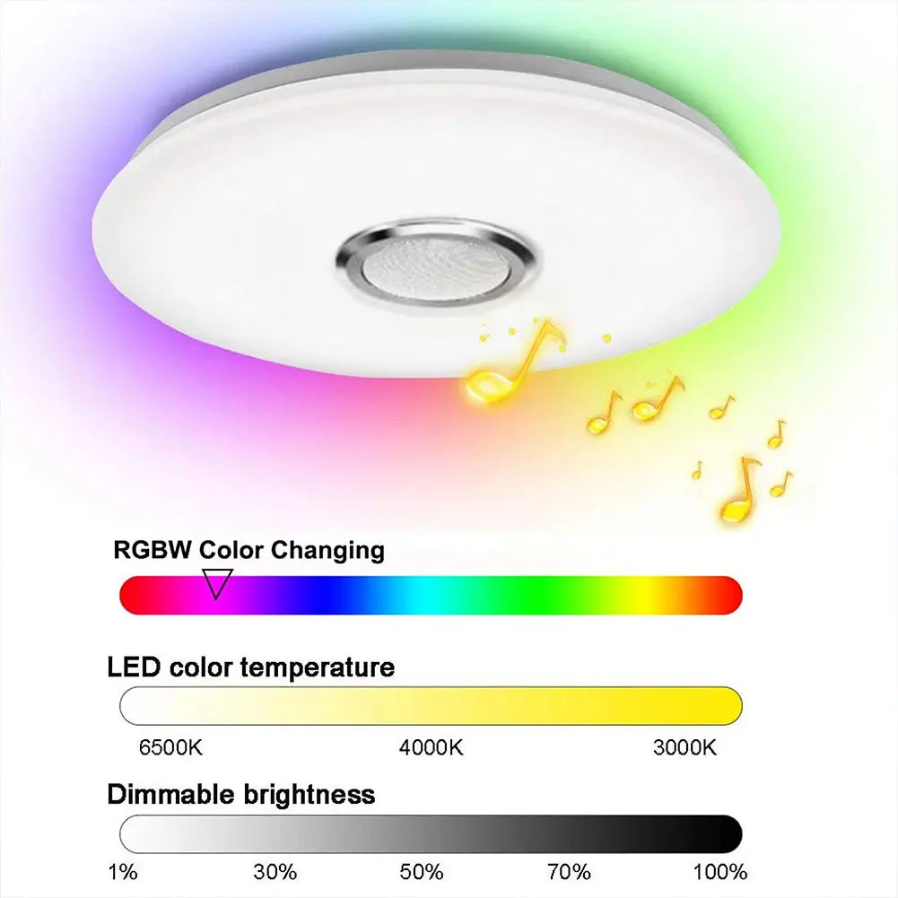 Intelligent LED Lamp with Speaker