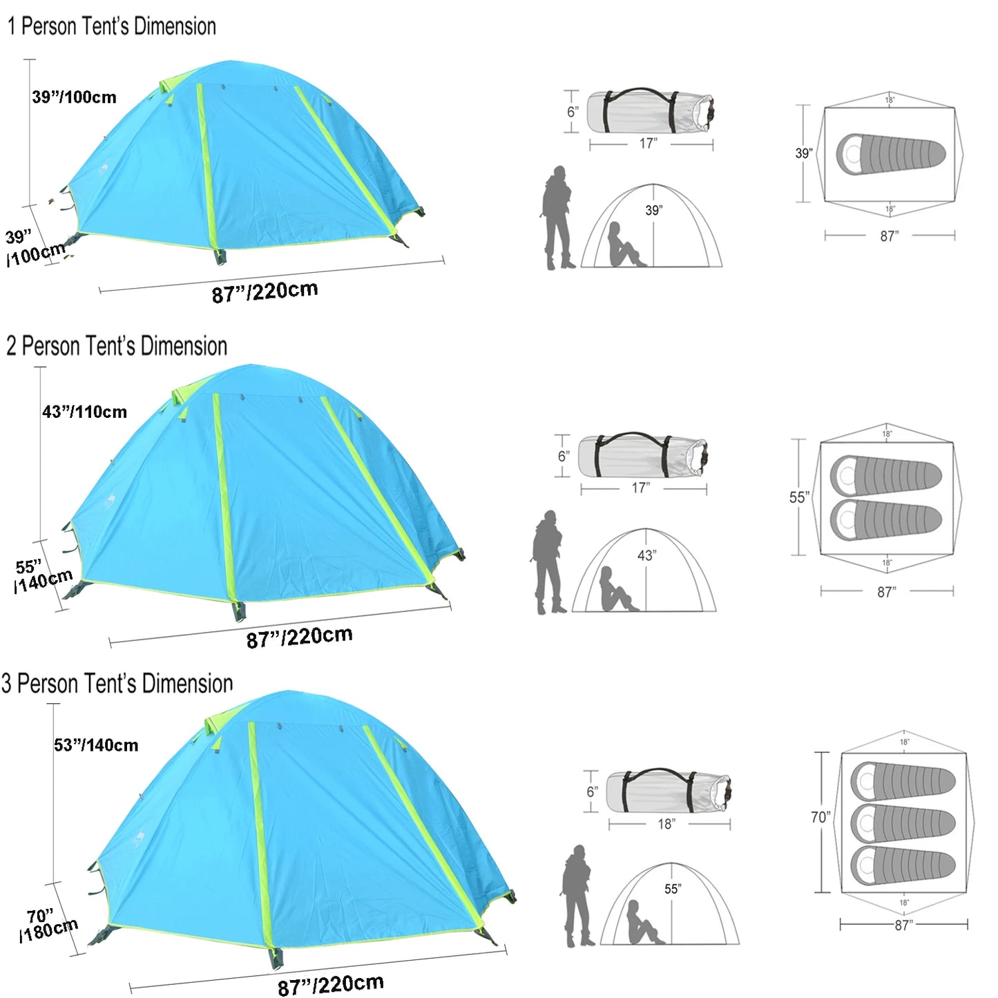 Desert Fox Lightweight Camping Tent