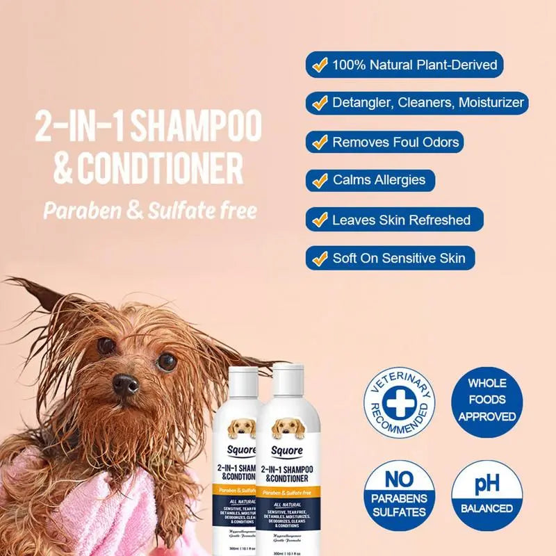 Dog Shampoo And Conditioner For Sensitive Skin