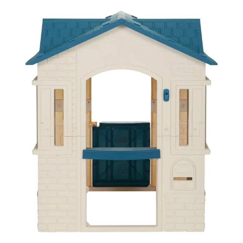 Pretend Playhouse for Kids, with Working Door and Windows