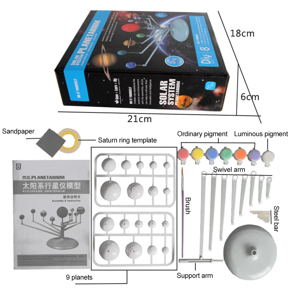 Solar System Model DIY Toy